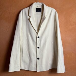 Liu Jo Ivory Knit Blazer Jacket Size XL
